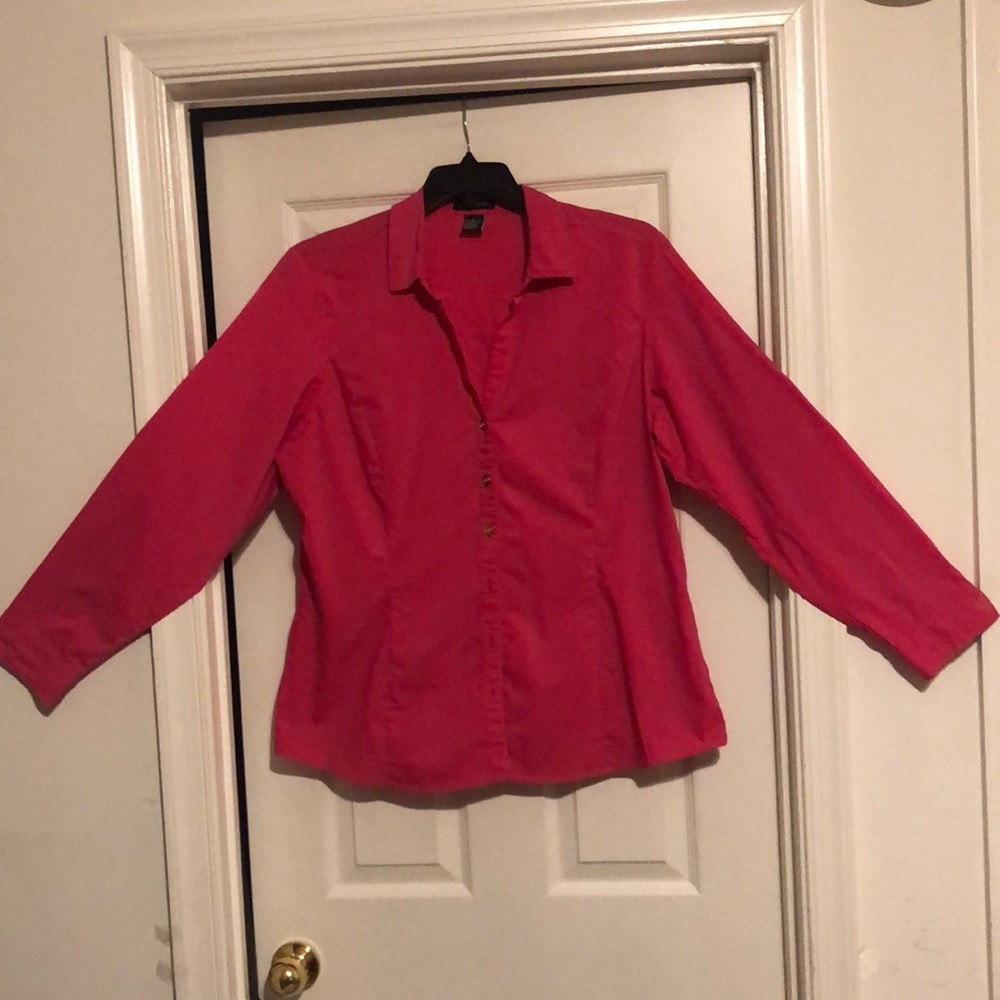 Ashley Stewart - Women’s Long Sleeve Cotton Dress Shirt
